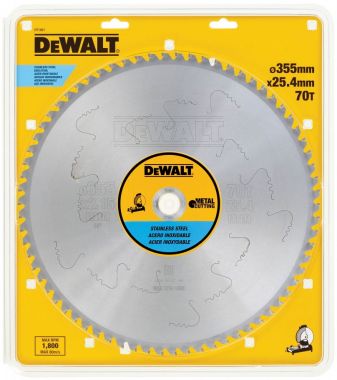 Пильный диск EXTREME по INOX 355/25.4 70 MTCG +10° DeWalt DT1921-QZ ― DeWALT