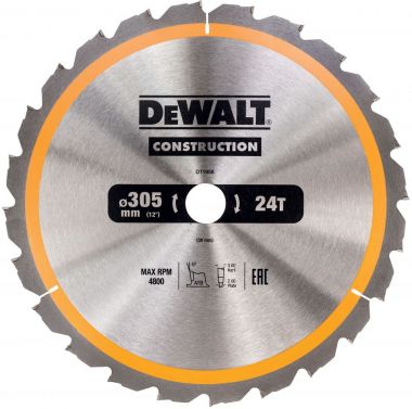 Пильный диск CONSTRUCT 305/30 24 ATB -5° DT1958-QZ DeWalt DT1958-QZ ― DeWALT