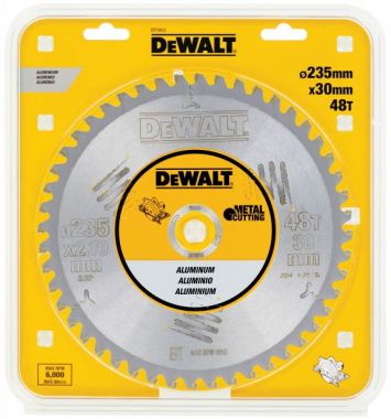 Пильный диск EXTREME по алюм. 235/30 48 TCG -5° DeWalt DT1913-QZ ― DeWALT