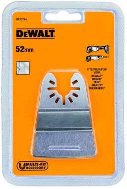 Насадка для мультитул, жесткая шпатель по клеям, лакам, герметикам DeWalt DT20714-QZ ― DeWALT