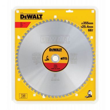 Пильный диск EXTREME, по стали 355/25.4, 66 TCG +1.5° DeWalt DT1926-QZ ― DeWALT