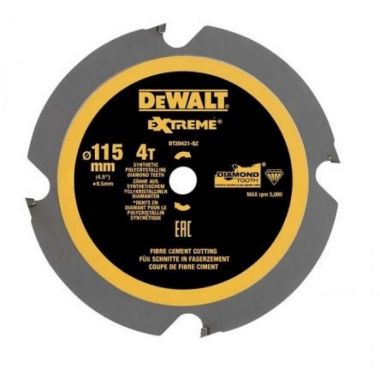 Пильный диск 115 x 9.5 мм 4T DeWalt DT20421-QZ ― DeWALT
