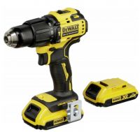 Дрель-шуруповерт аккумуляторная бесщёточная ударная, 18 В XR DeWalt DCD709P2T-QW