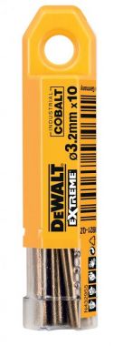Сверло по металлу COBALT 8%, 3.2 x 65 x 36 мм, 10 шт. DeWalt DT4921-QZ ― DeWALT